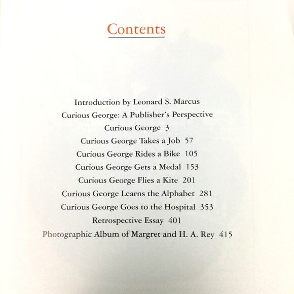 The Complete Adventures of Curious George Vintage 2001 Hardcover Children's Book - Picture 9 of 12